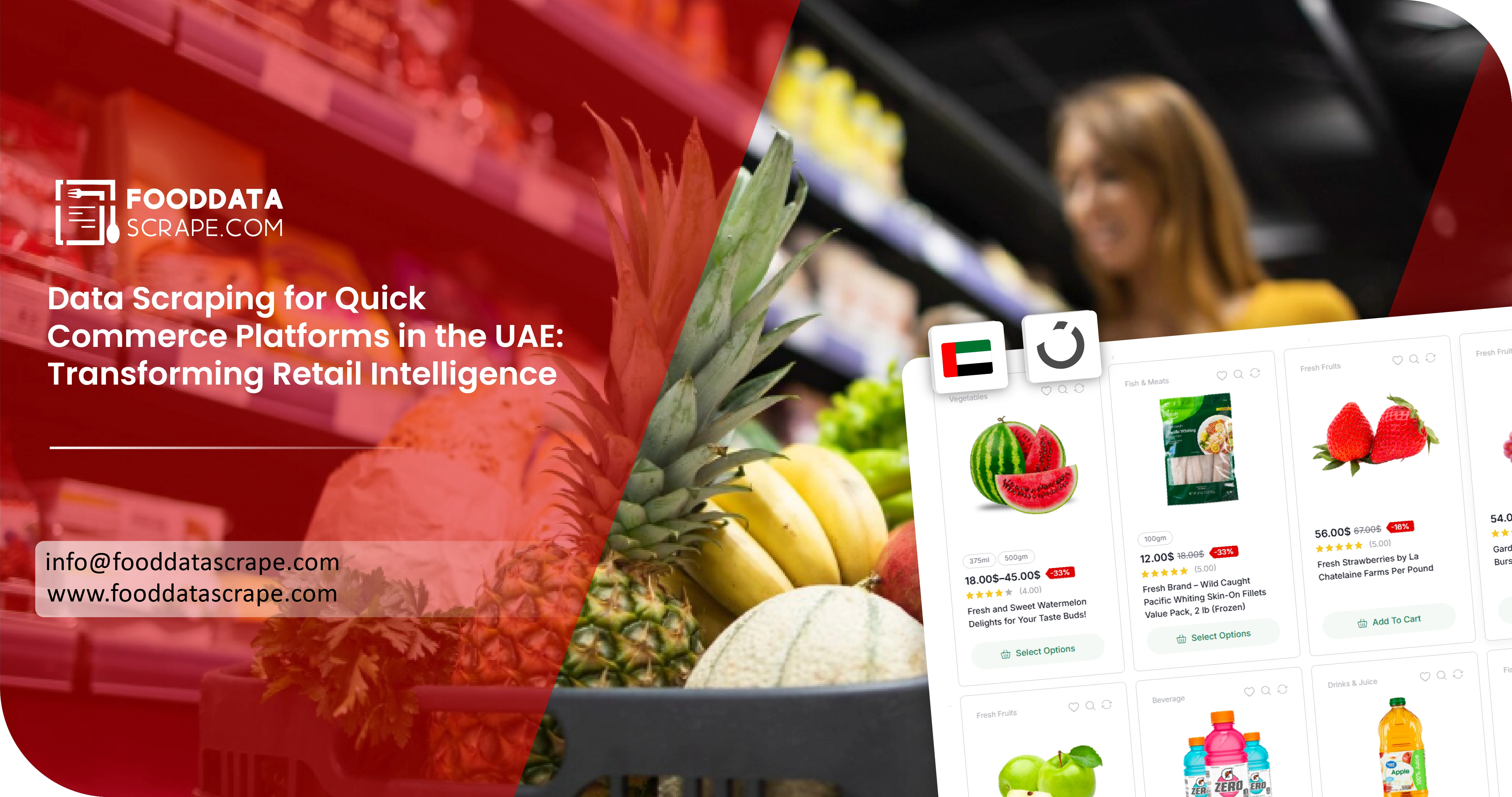 Data Scraping for Quick Commerce Platforms in the UAE